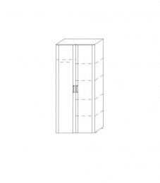 Шкаф детский 5.10 для одежды 2-х дверный