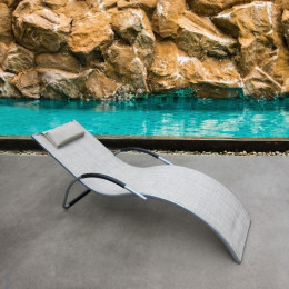 Шезлонг металлический MC-3039GB / -3039GA