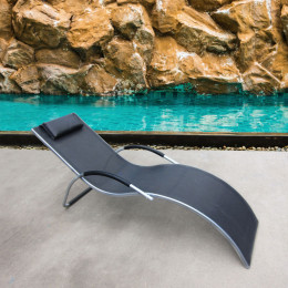 Шезлонг металлический MC-3039GB / -3039GA