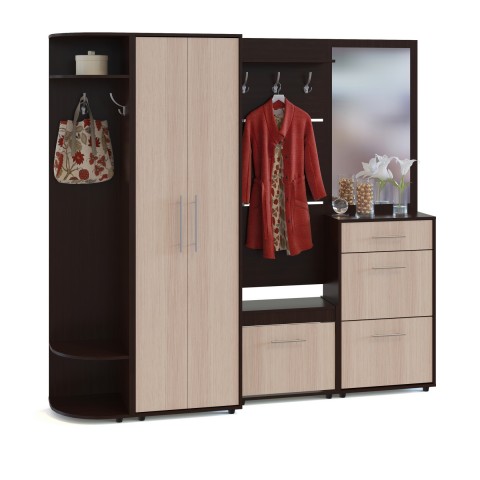 Прихожая в коридор Сокол ВШ-5.1+ТП-6+ТП-2+ПЗ-3+ШО-1+ШС-1