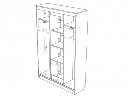 Шкаф-купе Эра Агат