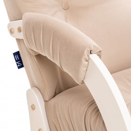 Кресло-качалка Модель 68 (Leset Футура) Дуб беленый, ткань V 18