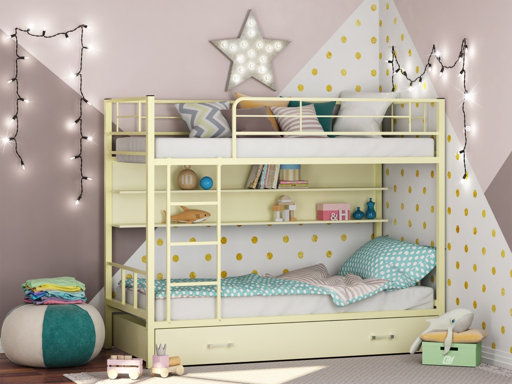 Детская двухъярусная кровать Севилья 2ПЯ