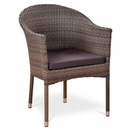 Плетеное кресло из искусственного ротанга  Y350G-W1289