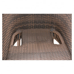 Плетеное кресло из искусственного ротанга  Y350G-W1289