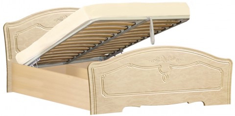 Кровать №1 (с ортопедическим основанием с подъемником) Лира 180 см