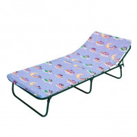 Стальная раскладушка для ребенка Совенок М мягкая