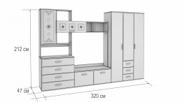 Гостиная BTS Белла