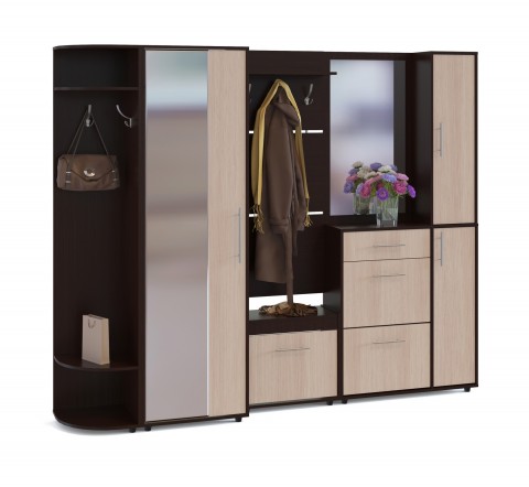 Прихожая в коридор Сокол ВШ-5.1+ТП-6+ТП-4+ПЗ-4+ШО-2+ШС-1