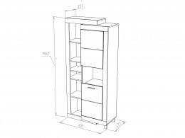 Гостиная НК-Мебель Генезис