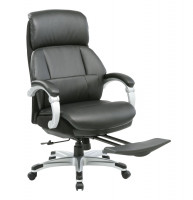 Кресло руководителя из натуральной кожи Бюрократ MIRO