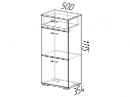 Прихожая  Ника ТВ500