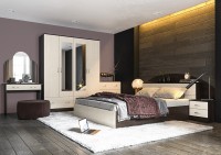 Комплект плетеной мебели T257B/Y380B-W65 Light Brown (4+1)