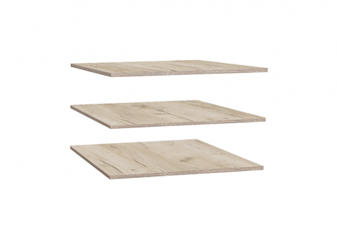 Комплект полок к шкафу 2-хстворчатому Дакота 90 см