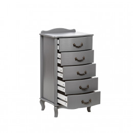 Комод Leset "Джульетта" узкий (5 ящ.)