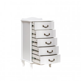 Комод Leset "Джульетта" узкий (5 ящ.)