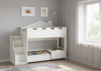 Двухъярусная кровать-домик Легенда 43.4.1