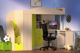  дуб молочный/лайм