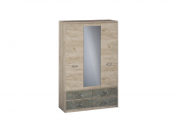 Шкаф 3-хстворчатый с ящиками (540) Дакота 138 см