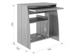 Столик для ноутбука МебельСон Кроха