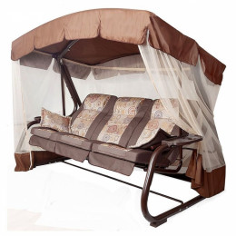 Качели садовые Палермо Премиум шоколад
