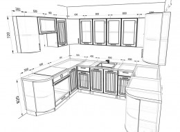 Кухня Прага 2,8 метра