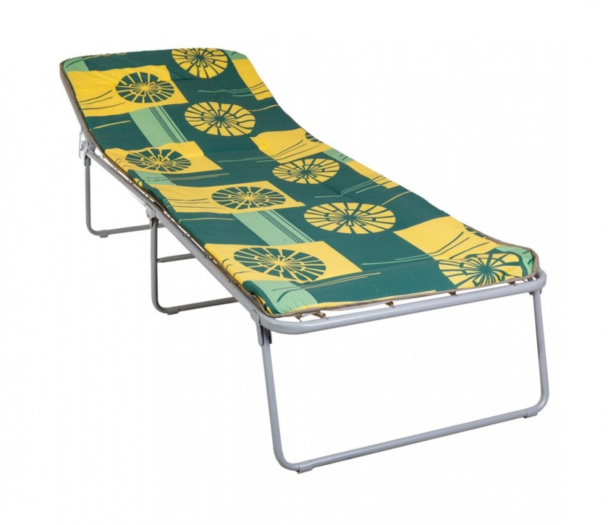 Раскладушка стальная с матрасом Надин-2