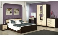 Модульная спальня Фиеста ЛДСП композиция 1