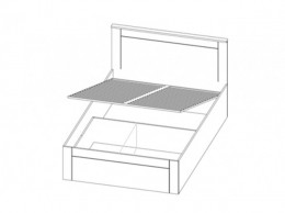 Кровать с подъемным механизмом Элегия ПМ-2