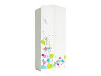 Детский распашной шкаф Мебвилл Цветы
