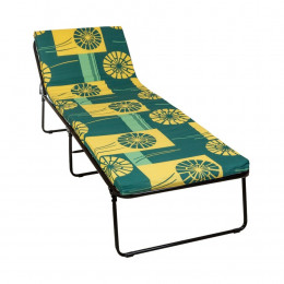 Раскладушка стальная с изголовьем Надин-4