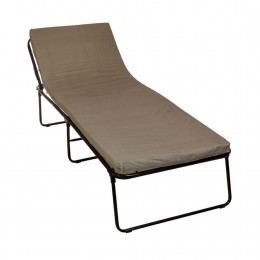 Раскладушка стальная с изголовьем Надин-4