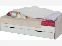 Кровать №4 с ящиками Тиффани 85 см