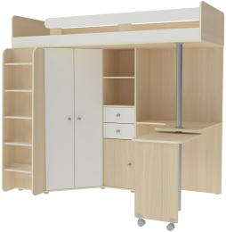 М85 кровать чердак