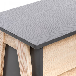 Тумба широкая Leset "Сканди" 2 ящ.