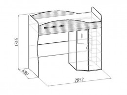 Комплект детской мебели Калейдоскоп К2