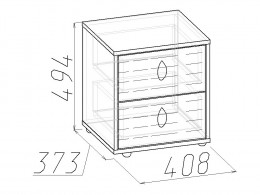 Комплект детской мебели Калейдоскоп К2