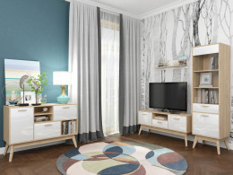 Шкаф-витрина Милана Радиорамма 2105.М2