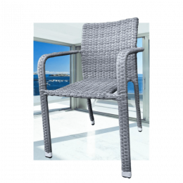 Плетеный стул AFM-4030gGrey