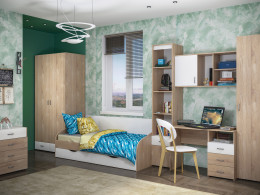 Компьютерный стол детский  письменный Линда 12.27