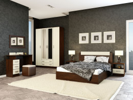 Туалетный столик  Эко, венге/лоредо