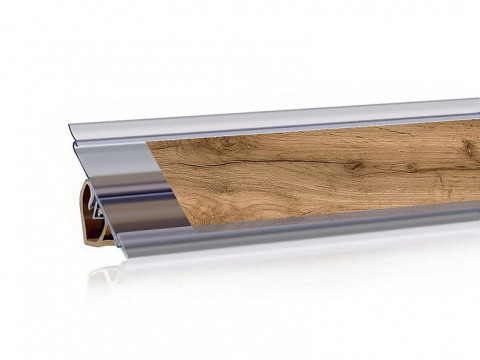 Плинтус вставочный Дуб Вотан (2052М)