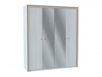 Шкаф распашной с зеркалом  Прато Ш4