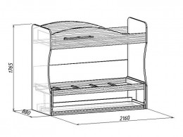 Комплект детской мебели Калейдоскоп К5