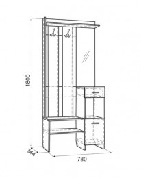 Прихожая МебельСон Яр