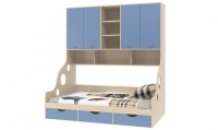 Кровать с антресолью Дельта-21.01 120