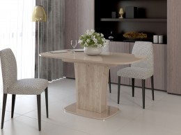 Кухонный стол  обеденный Бергамо 2 овальный