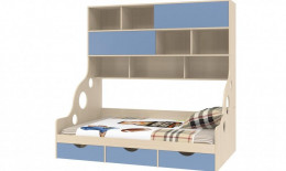 Кровать с антресолью Дельта-21.02 120