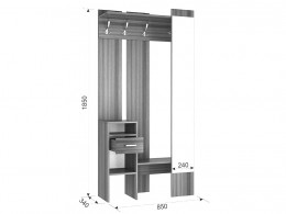 Прихожая МебельСон Агата