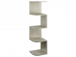 Угловая настенная полка Полки Снейк-1